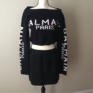 Vintage 80’s punk grunge  raw hem skirt